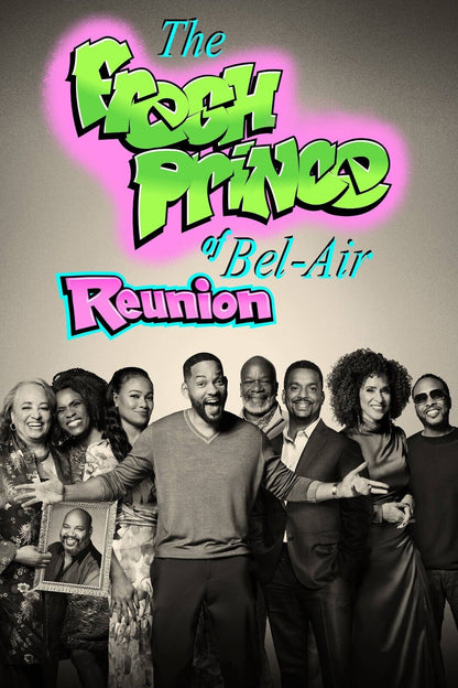 The Fresh Prince Of Bel-air Will Smith Tv Show Poster Iconic 90s Sitcom Art Print