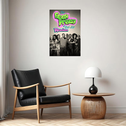 The Fresh Prince Of Bel-air Will Smith Tv Show Poster Iconic 90s Sitcom Art Print