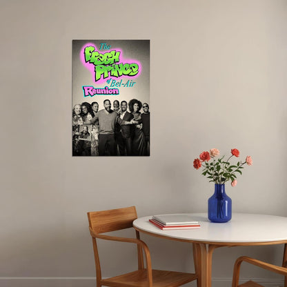 The Fresh Prince Of Bel-air Will Smith Tv Show Poster Iconic 90s Sitcom Art Print