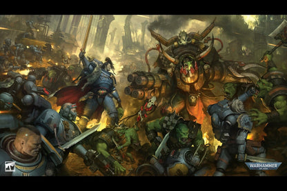 Warhammer Video Game Poster