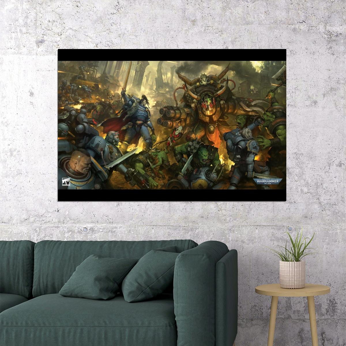 Warhammer Video Game Poster