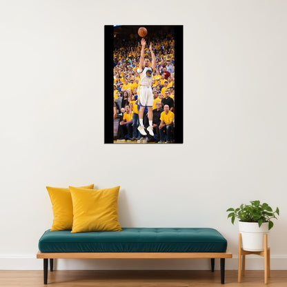 Klay Thompson Poster Nba Basketball Player Wall Art Motivational Sports Print