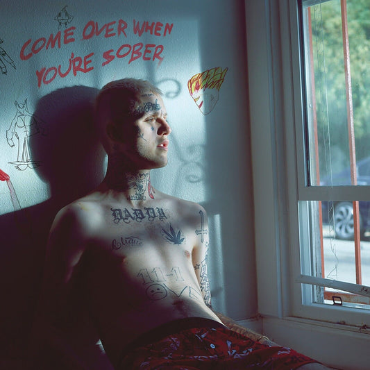 Lil Peep Come Over When You're Sober Pt. 1 Album Cover Art Rap Music Poster