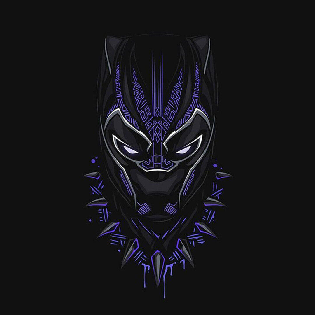 Avenger Black Panther Movie Poster Marvel Superhero Wall Art Comic Book Film Print