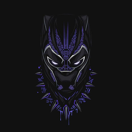 Avenger Black Panther Movie Poster Marvel Superhero Wall Art Comic Book Film Print