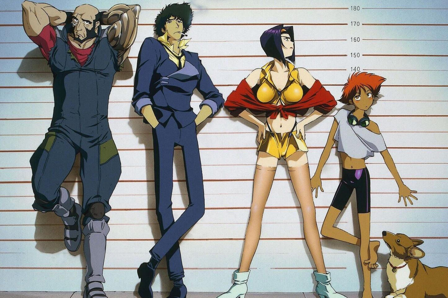 Cowboy Bebop Anime Poster Japanese Animation Wall Art Sci-fi Manga Print