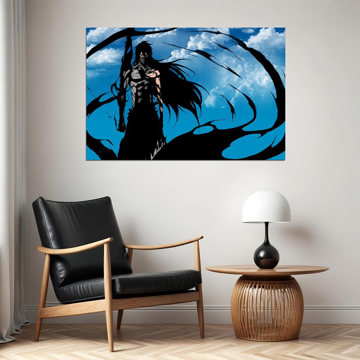 Bleach Ichigo Anime Poster Japanese Animation Wall Art Manga Series Print - xonomax