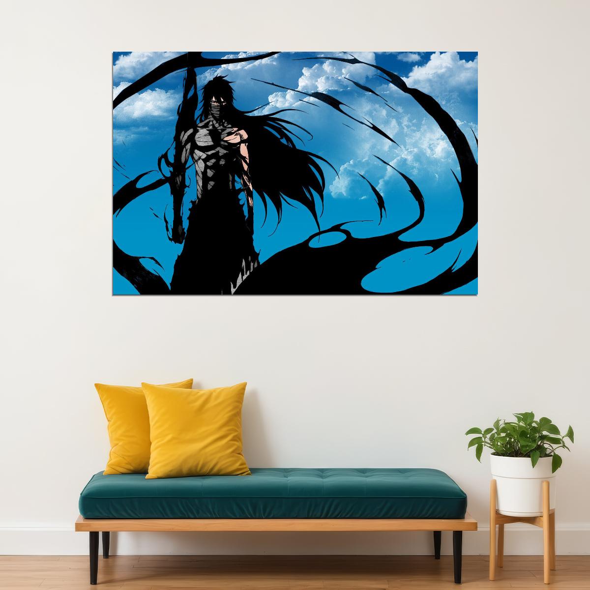 Bleach Ichigo Anime Poster Japanese Animation Wall Art Manga Series Print - xonomax