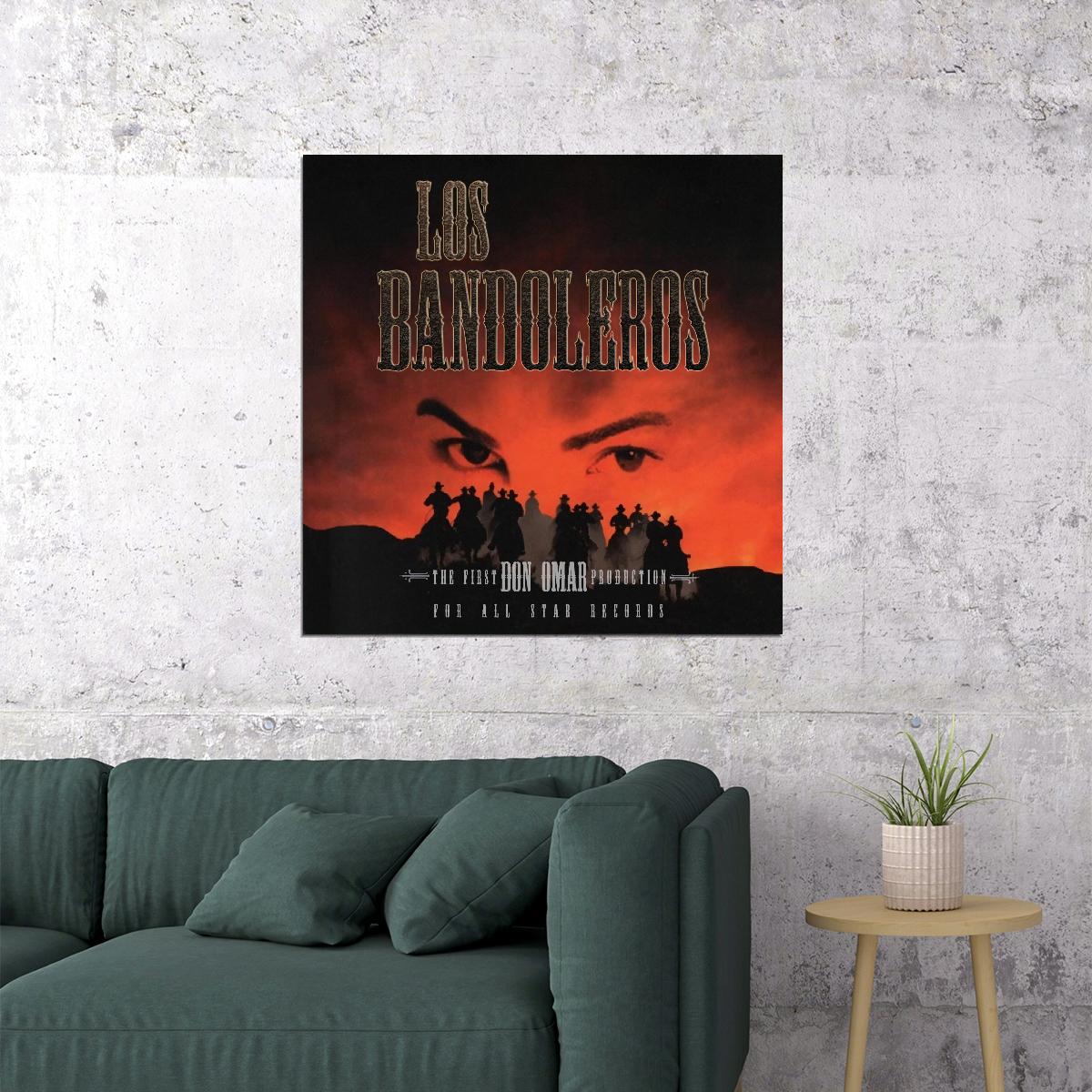 Los Bandoleros Poster Music Wall Art - xonomax