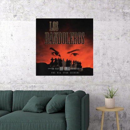 Los Bandoleros Poster Music Wall Art - xonomax