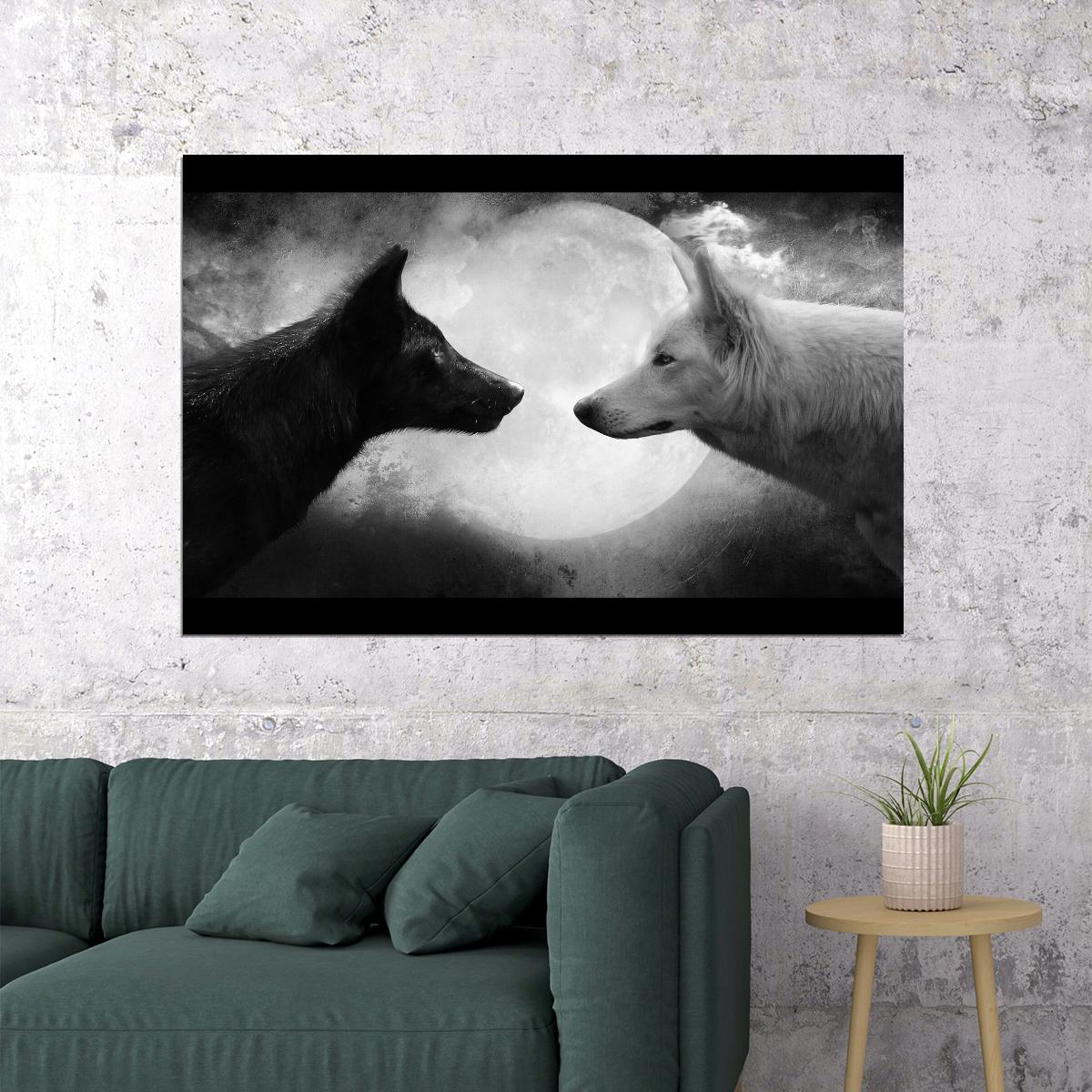 Wolves Animal Poster - xonomax