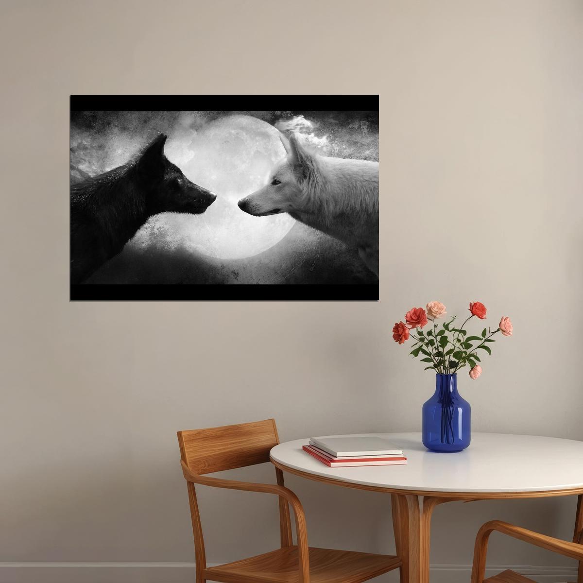 Wolves Animal Poster - xonomax