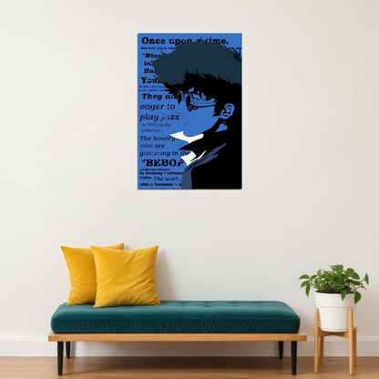 Cowboy Bebop Anime Poster Japanese Animation Wall Art Sci-fi Manga Print