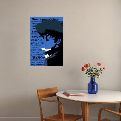 Cowboy Bebop Anime Poster Japanese Animation Wall Art Sci-fi Manga Print