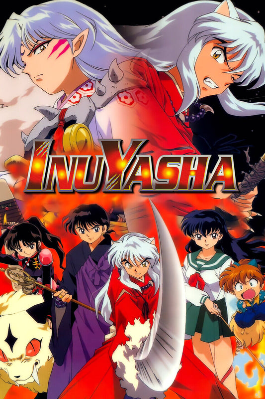 Inuyasha Anime Poster Japanese Animation Wall Art Manga Series Print