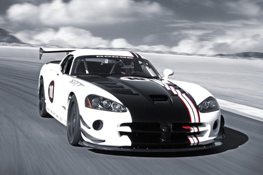 Dodge Viper Poster American Sports Car Wall Art Automotive Print