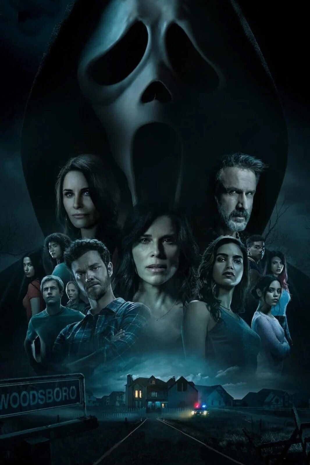 Scream Movie Poster Classic Horror Film Iconic Slasher Wall Print
