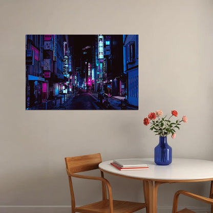 Ghost In The Shell Anime Poster Sci-fi Manga Art Cyberpunk Print - xonomax