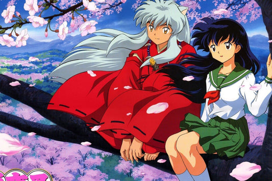 Inuyasha Anime Poster Japanese Animation Wall Art Manga Series Print