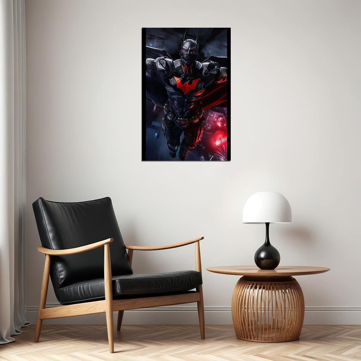 Batman Beyond Poster Dc Comics Superhero Wall Art Comic Book Animated Series Print - xonomax