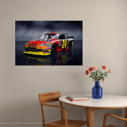 Jeff Gordon Impala Nascar Racing Poster Motorsports Vehicle Wall Art