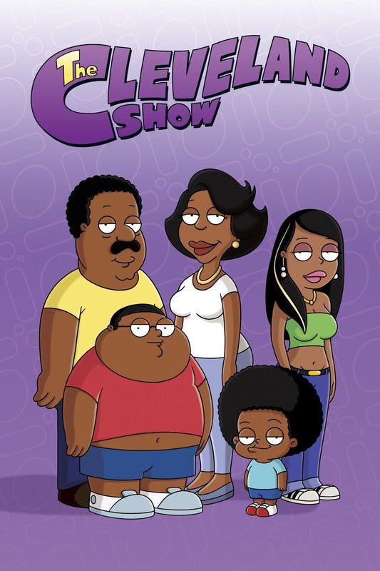 The Cleveland Show Tv Show Movie Poster Iconic Animated Comedy Art Print - xonomax