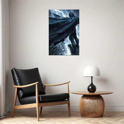 Batman Movie Poster Dc Comics Superhero Wall Art Comic Book Film Print - xonomax
