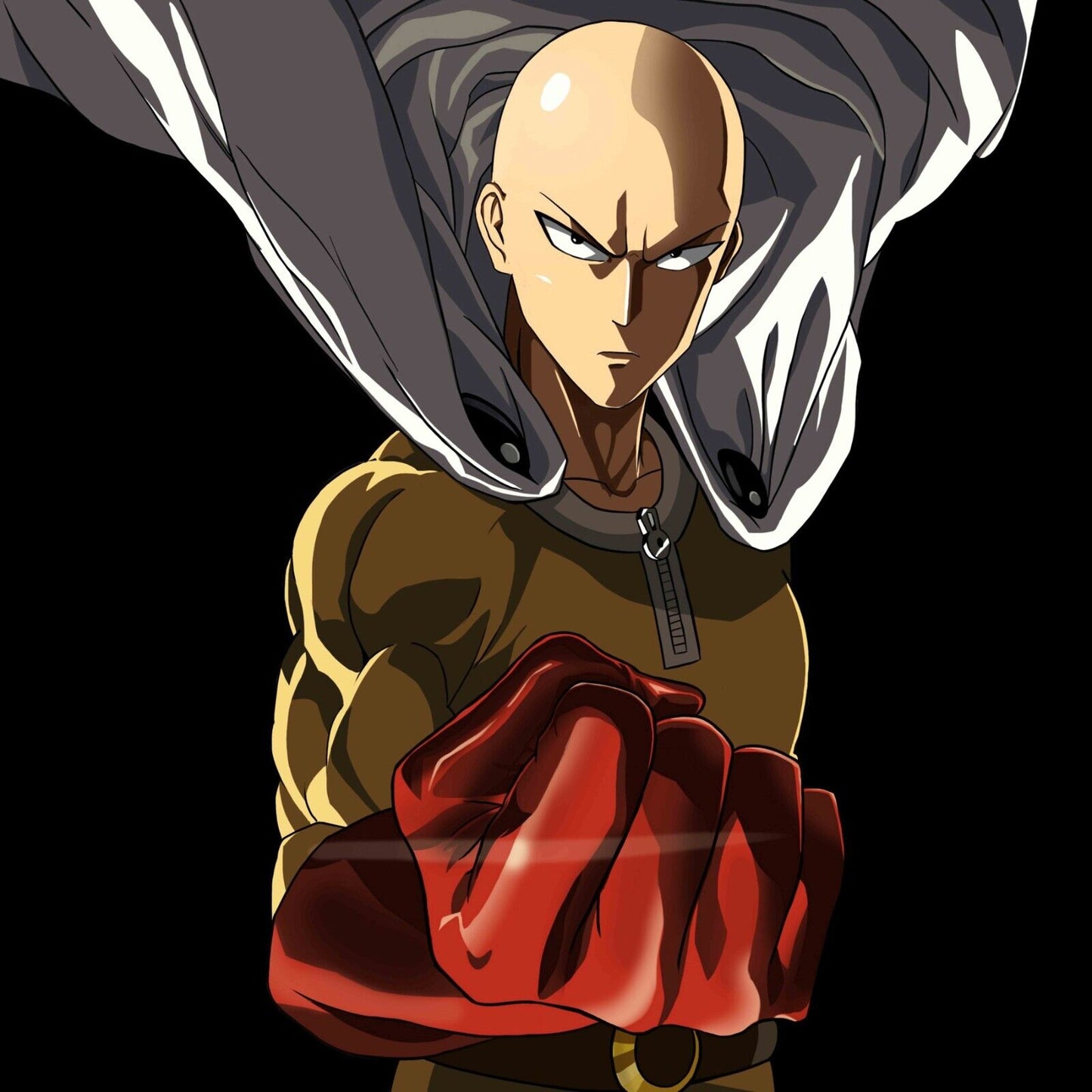 One Punch Man Saitama Sensei Anime Poster Japanese Manga Art Wall Print