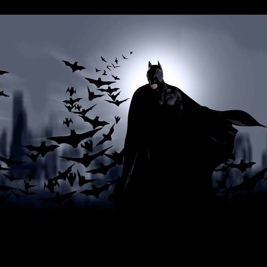 Batman Movie Poster Dc Comics Superhero Wall Art Comic Book Film Print - xonomax