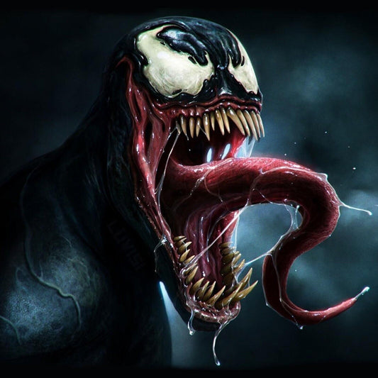 Venom Marvel Comic Art Superhero Poster - xonomax