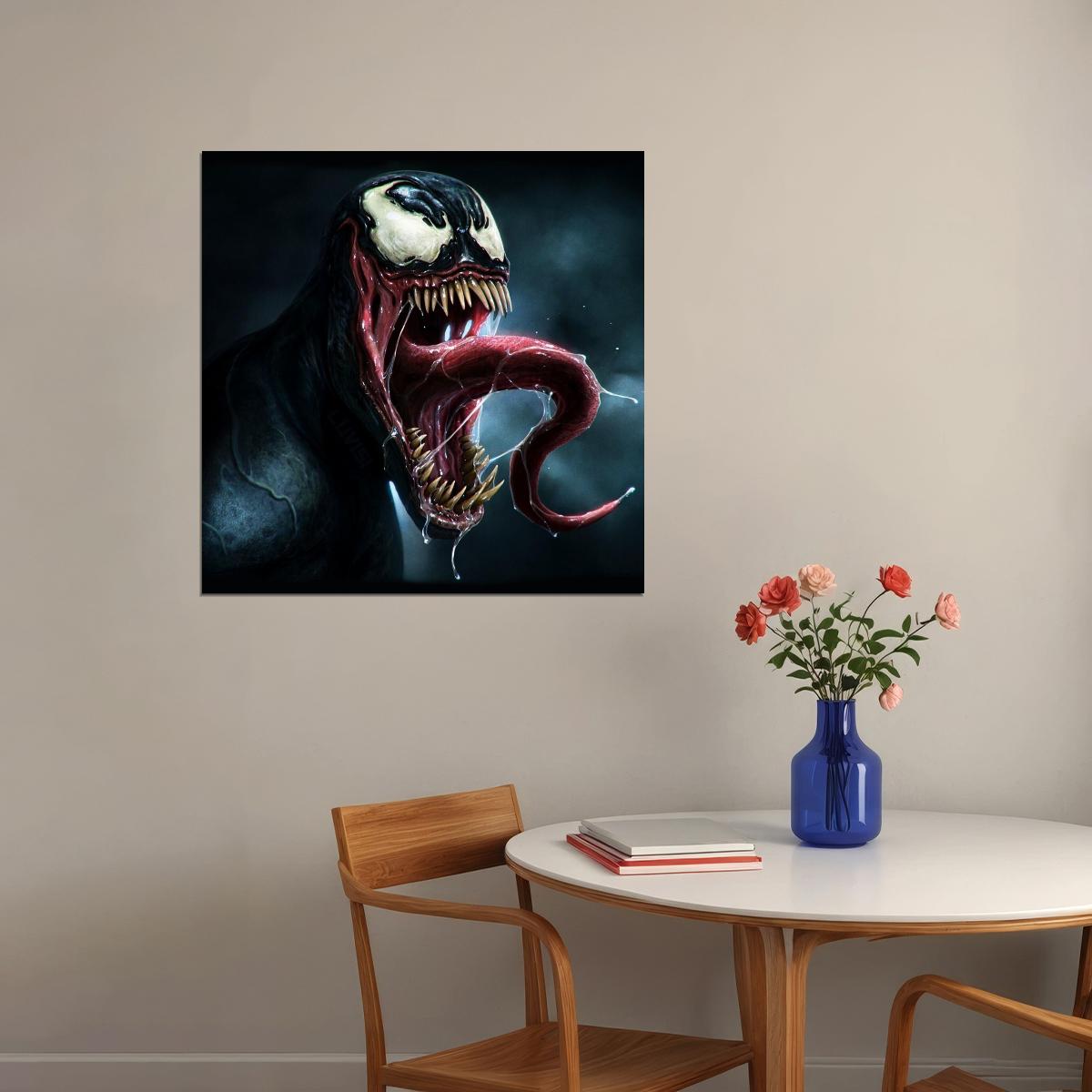 Venom Marvel Comic Art Superhero Poster - xonomax