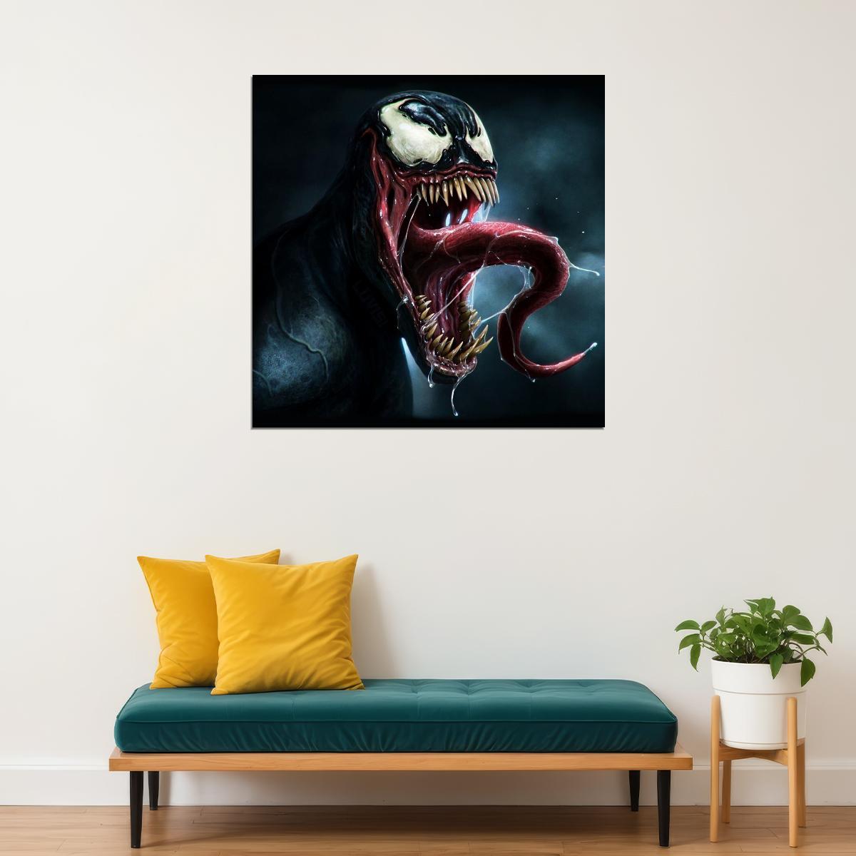 Venom Marvel Comic Art Superhero Poster - xonomax