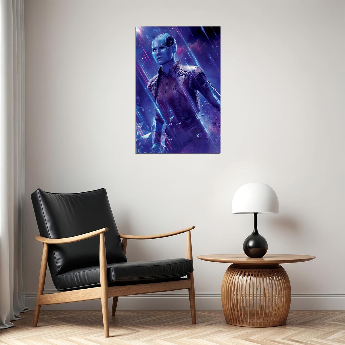 Guardians Of The Galaxy Nebula Movie Poster Marvel Wall Art Sci-fi Film Print - xonomax