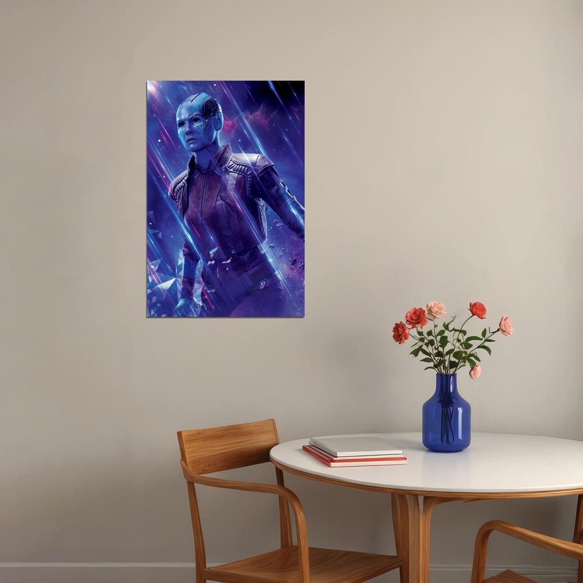 Guardians Of The Galaxy Nebula Movie Poster Marvel Wall Art Sci-fi Film Print - xonomax