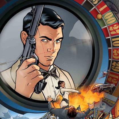 Archer Animated Series Poster Comedy Show Wall Art Fx Network Print - xonomax