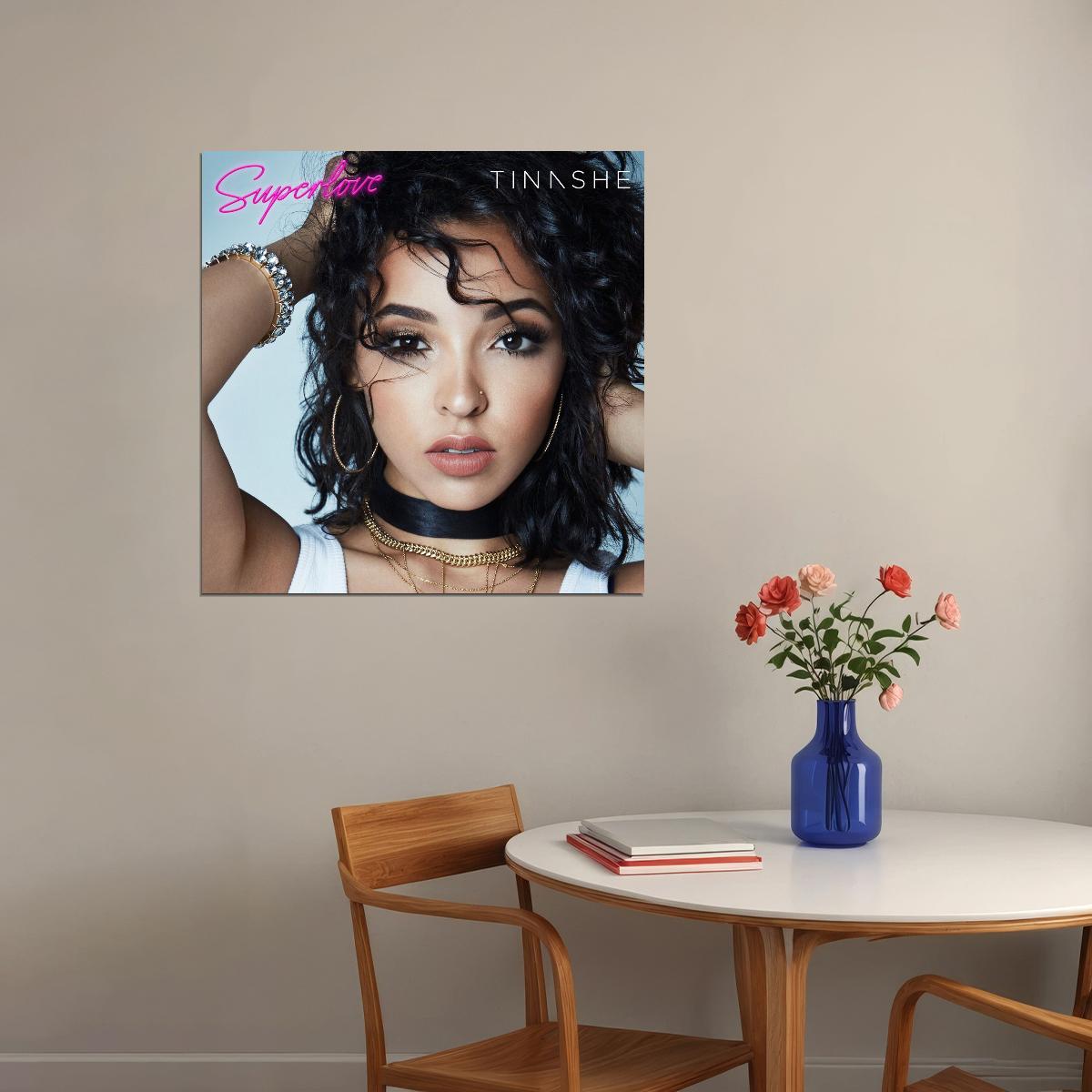 Tinashe Superlove Album Cover Art Music Poster Iconic R&b Pop Artist Print - xonomax