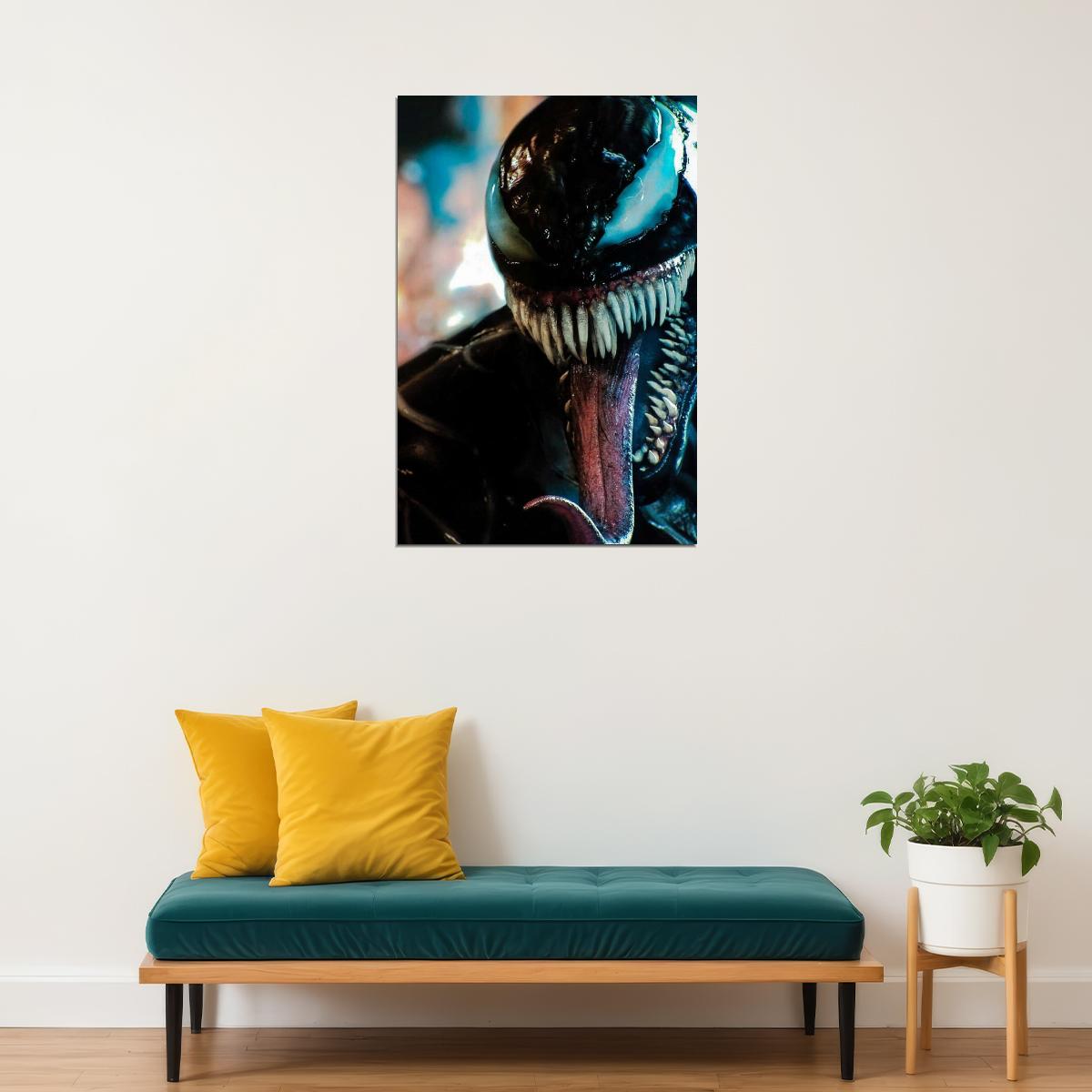 Venom Marvel Comic Art Superhero Poster - xonomax