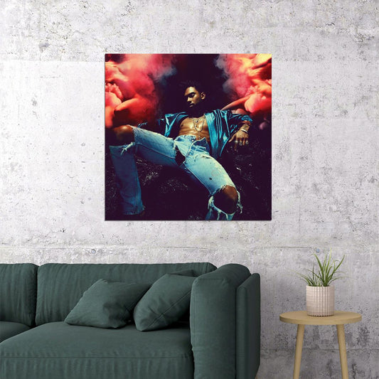 Miguel Album Cover Art Music Poster R&b Singer Wall Print - xonomax
