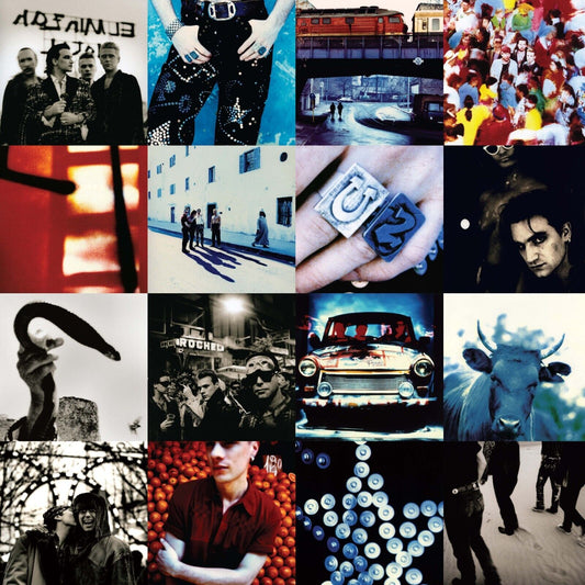 U2 Achtung Baby Album Cover Art Rock Music Poster Iconic Alternative Band - xonomax