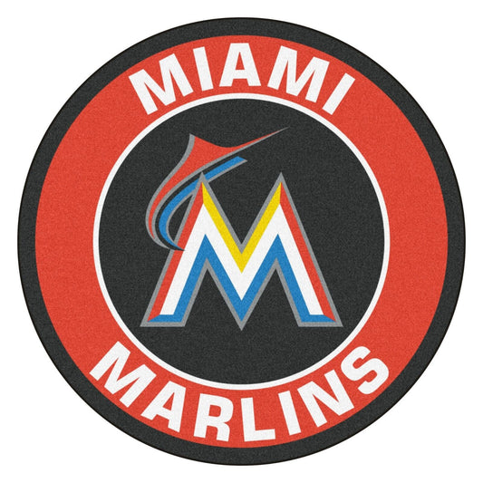 Miami Marlins Logo Poster Mlb Team Wall Art Baseball