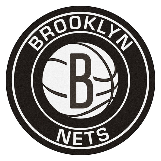 Brooklyn Nets Logo Poster Nba Basketball Team Wall Art Sports Print