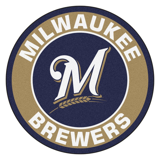 Milwaukee Brewers Logo Poster Mlb Team Baseball Wall Art - xonomax