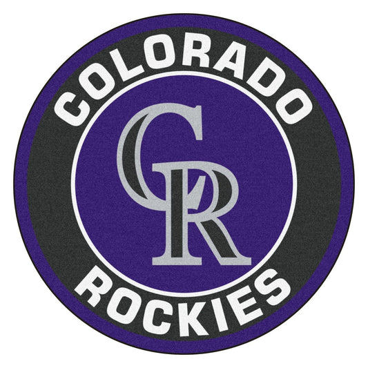 Colorado Rockies Logo Poster Mlb Baseball Team Wall Art Sports Print - xonomax