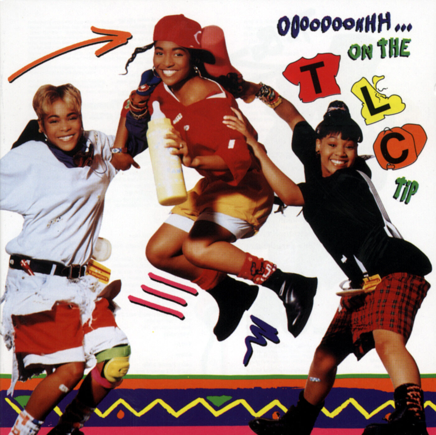 Tlc Ooooooohhh... On The Tlc Tip Album Cover Art Music Poster Iconic R&b Group Print