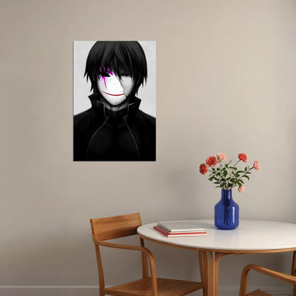 Darker Than Black Anime Poster Japanese Animation Wall Art Sci-fi Series Print