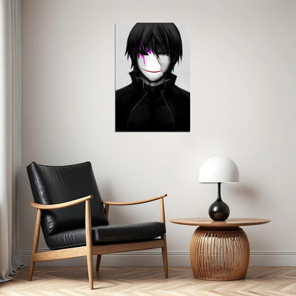 Darker Than Black Anime Poster Japanese Animation Wall Art Sci-fi Series Print