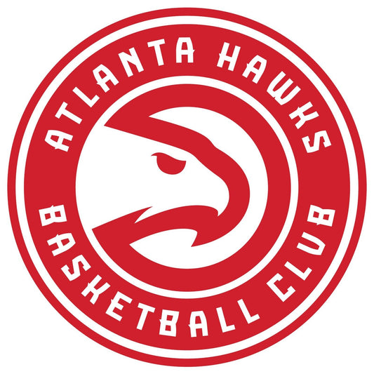 Atlanta Hawks Logo Poster Nba Basketball Team Wall Art Sports Print - xonomax