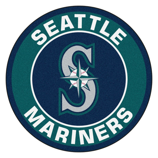 Seattle Mariners Logo Poster Iconic Mlb Team Emblem Wall Art