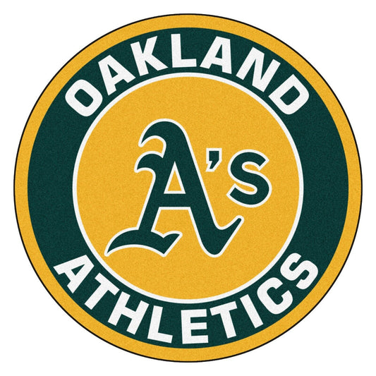 Oakland Athletics Logo Poster Mlb Baseball Team Wall Art - xonomax