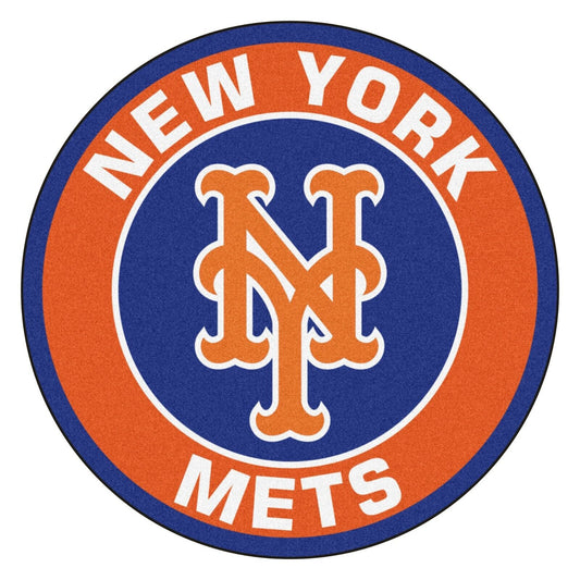 New York Mets Logo Poster Mlb Team Wall Art